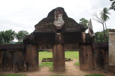 si satchanalai eski şehir, sukhothai, thailand