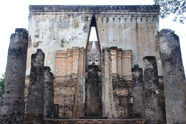 Wat Chum Sukhothai Staré Město Památky Světového Dědictví Cestovní Průvodce — Stock fotografie