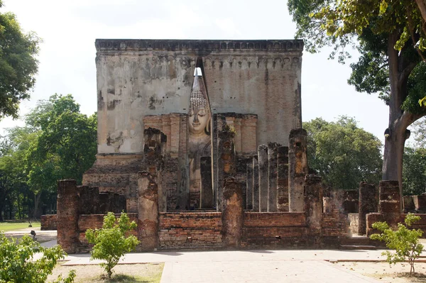 Wat Chum Sukhothai Staré Město Památky Světového Dědictví Cestovní Průvodce — Stock fotografie