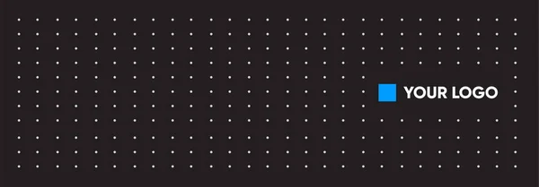 Абстрактные Точки Геометрического Рисунка Фона Использоваться Веб Печати Баннера Маркетинга — стоковый вектор