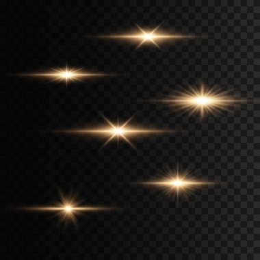 Sarı parıltılar, ışık