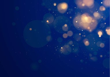 Bulanık bokeh ışığı