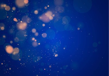 Bulanık bokeh ışığı