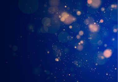 Bulanık bokeh ışığı