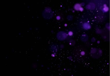 Bokeh toz ışığı