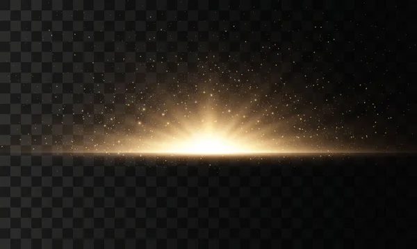 Luce stella scintilla — Vettoriale Stock