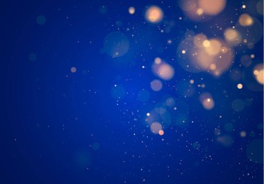 Bulanık bokeh ışığı