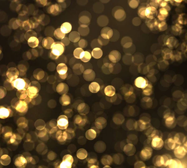 Gold-Bokeh-Unschärfe — Stockvektor