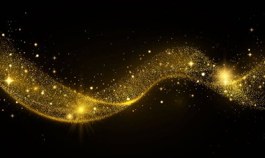 Altın parıltısı dalgası