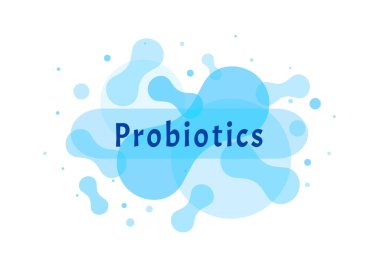 Probiyotik bakteri logosu.