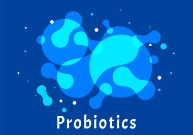 Probiyotik bakteri logosu.