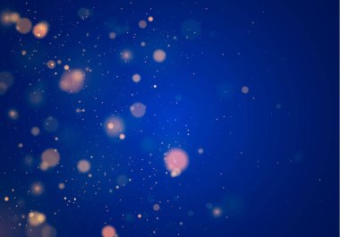Bulanık bokeh ışığı