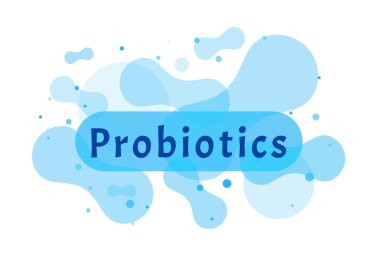 Probiyotik bakteri logosu.