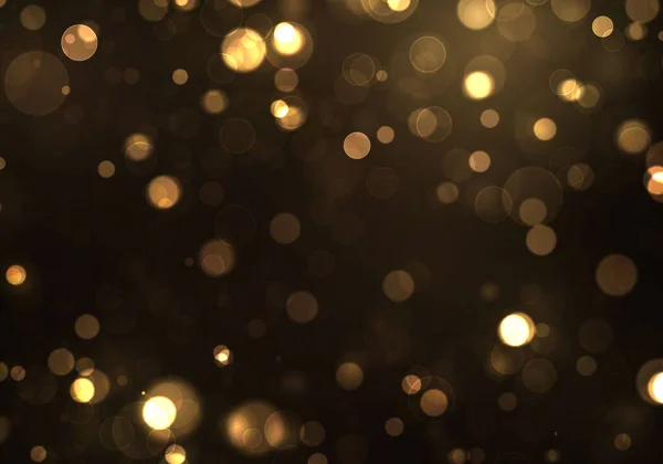 Gold-Bokeh-Unschärfe — Stockvektor