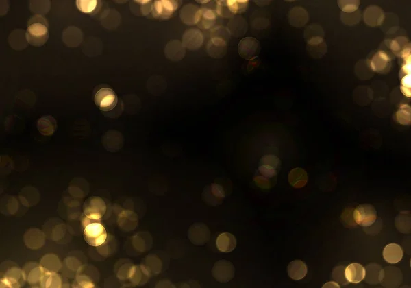 Borrão de bokeh dourado —  Vetores de Stock