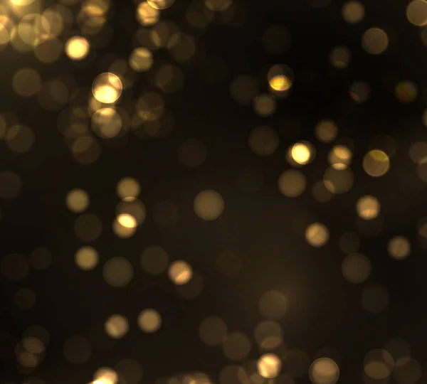 Gold-Bokeh-Unschärfe — Stockvektor