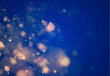 Bulanık bokeh ışığı