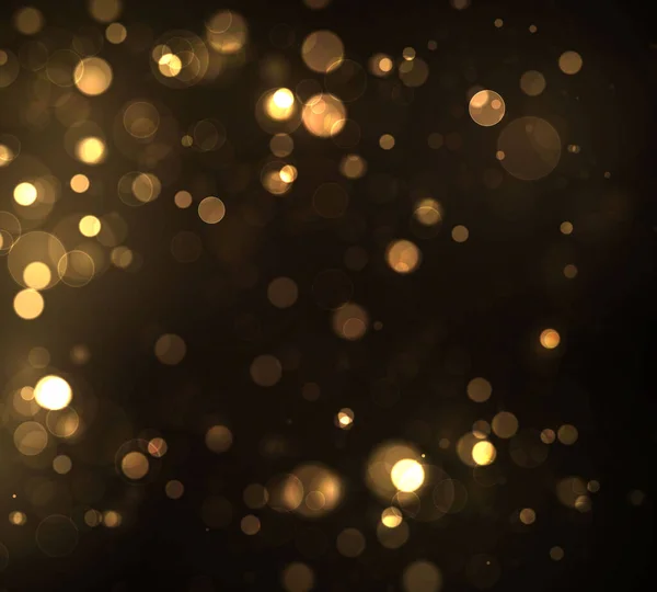 Gold-Bokeh-Unschärfe — Stockvektor