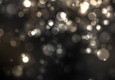 Bulanık bokeh ışığı 