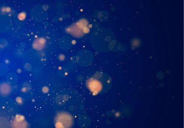Bulanık bokeh ışığı