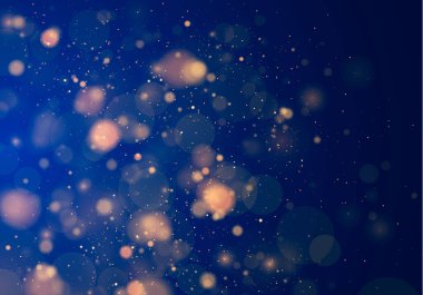 Bulanık bokeh ışığı