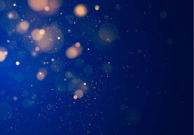 Bulanık bokeh ışığı