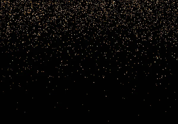 Paillettes de poussière d'or — Image vectorielle