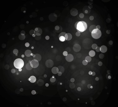 Bulanık bokeh ışığı 