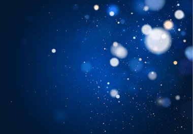 Bulanık bokeh ışığı