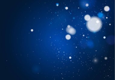 Bulanık bokeh ışığı