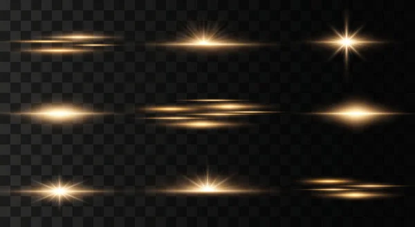 Étincelles d'étoile légère — Image vectorielle
