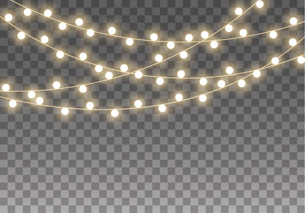 ライトクリスマスランプ — ストックベクタ
