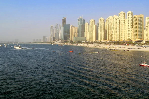 Dubai Uae July 2020 Jbr Panoramic View Jumeirah Beach Residence — Stock Photo, Image