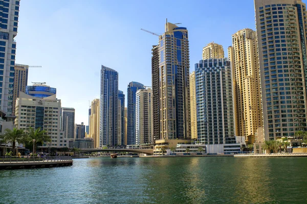Dubai Uae November 2019 View Dubai Marina Luxury Tourist District — Stock Photo, Image