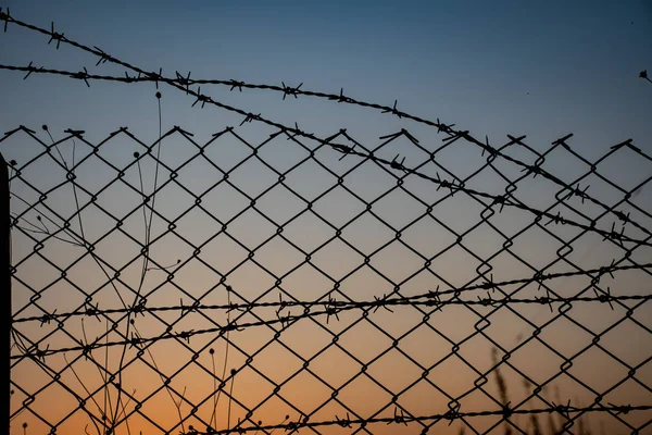 tellerin arkasında bir gün batımı