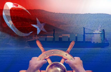 BİR HAZİRAN GÜN SÜRÜNDÜRÜM. TURKISH bayrağı. GİRİŞ İSTİYOR.