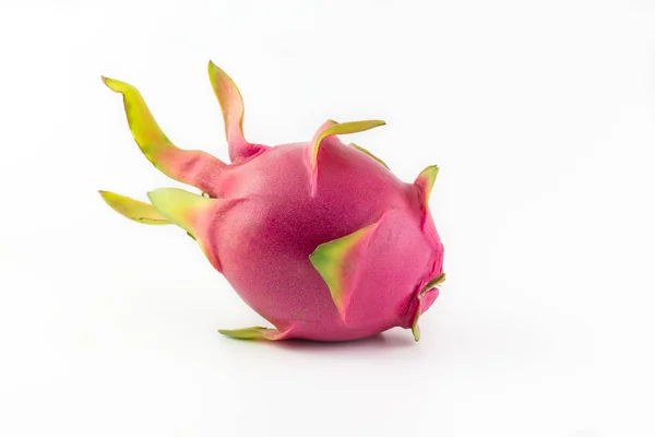 Dragon Fruit Isolado Fundo Branco — Fotografia de Stock