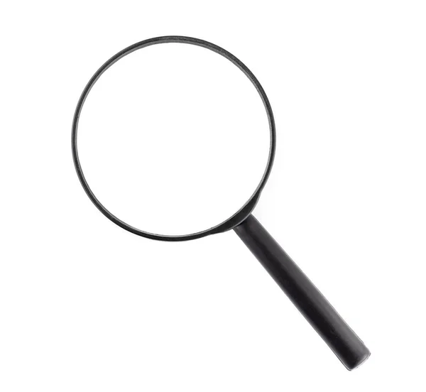 Magnifying glass isolated on white background — Stock Photo, Image