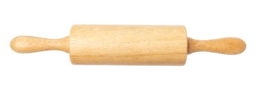 Beyaz arkaplanda izole edilmiş ahşap oklu iğne