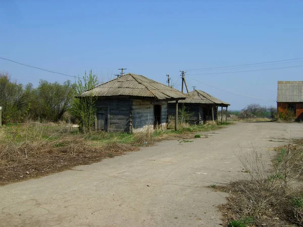 Ukrajinská Chata Nedaleko Charkova — Stock fotografie