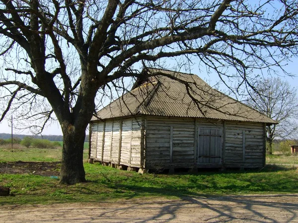 Cabane Ukrainienne Près Kharkov — Photo