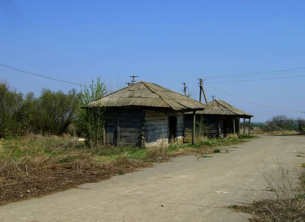 Ukrajinská Chata Nedaleko Charkova — Stock fotografie