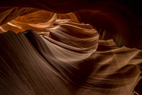 Lower Antelope Canyon - famous sandstone formations in Page, Arizona, USA — Stock Photo, Image