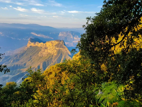 Velká Hora Mirador Cuatro Palos Pinal Amoles Sierra Gorda Querataro — Stock fotografie