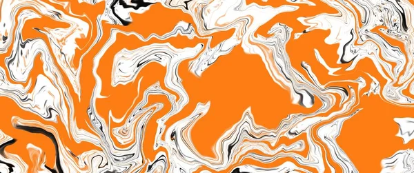 Cadılar Bayramı renk boyalarının soyut arkaplanı. Akışkan sanat.