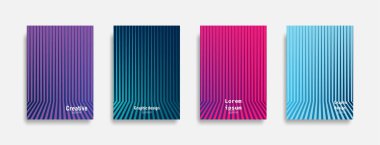 Minimal kapaklar tasarım. renkli çizgi tasarımı. Gelecekteki geometrik desenler. Eps10 vektörü.