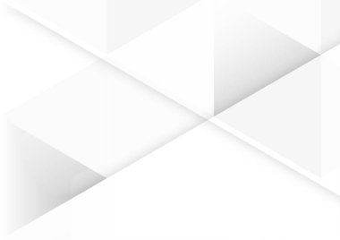 Soyut Beyaz ve Gri Geometrik Arka Plan.