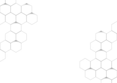 Soyut petek beyaz ve gri arka plan.