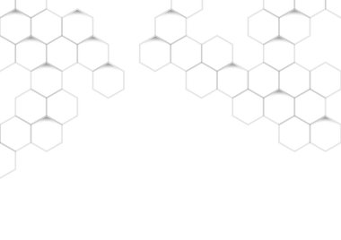 Soyut petek beyaz ve gri arka plan.