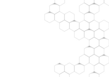 Soyut petek beyaz ve gri arka plan.